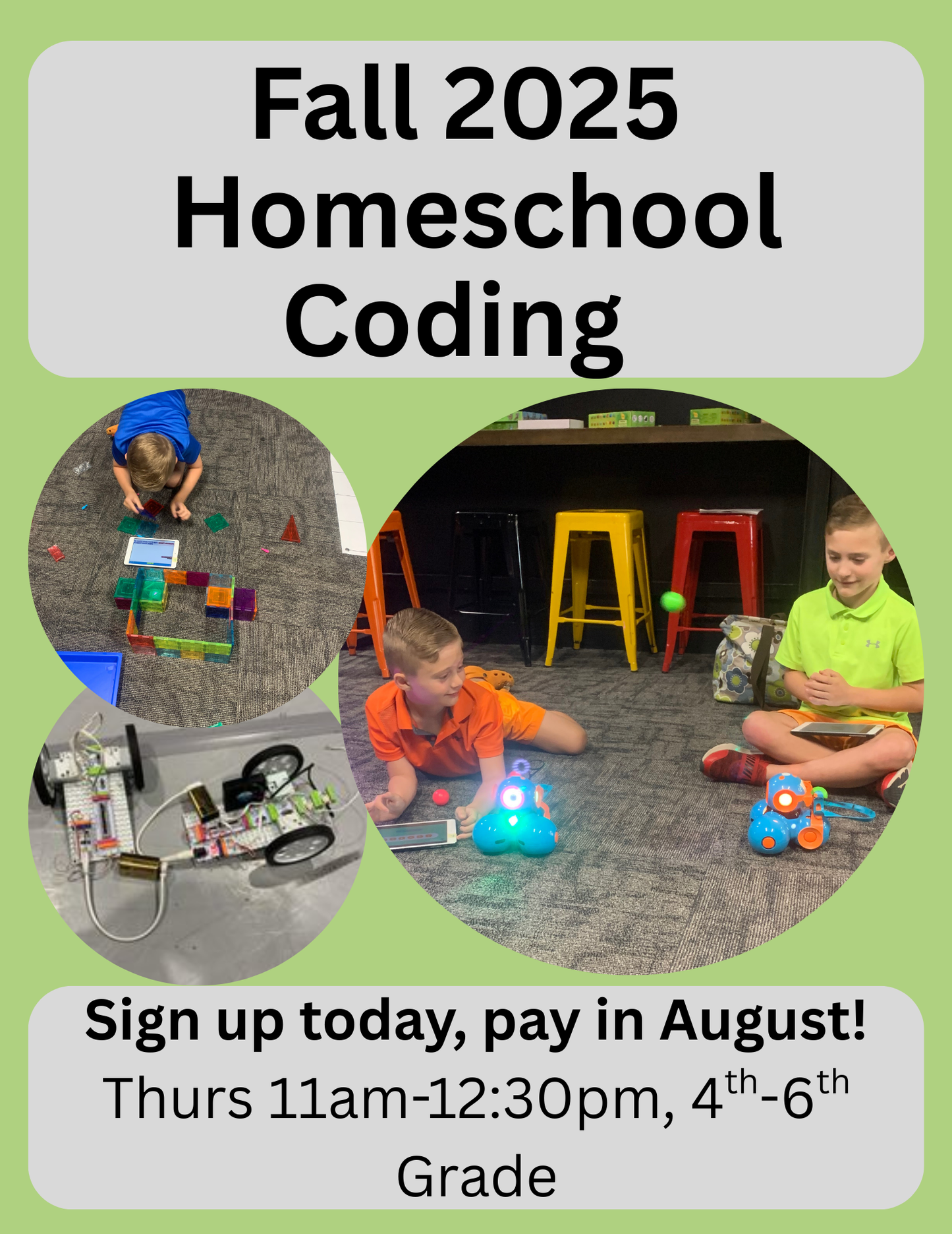 Fall Homeschool Coding
