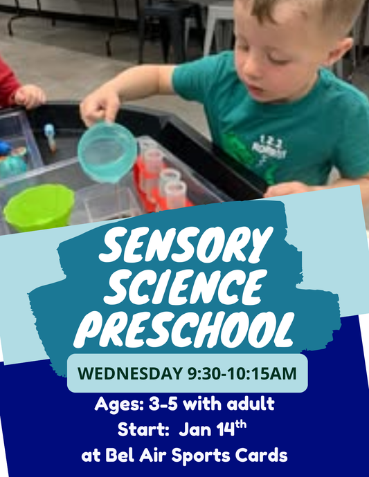 Winter Sensory Science Preschool