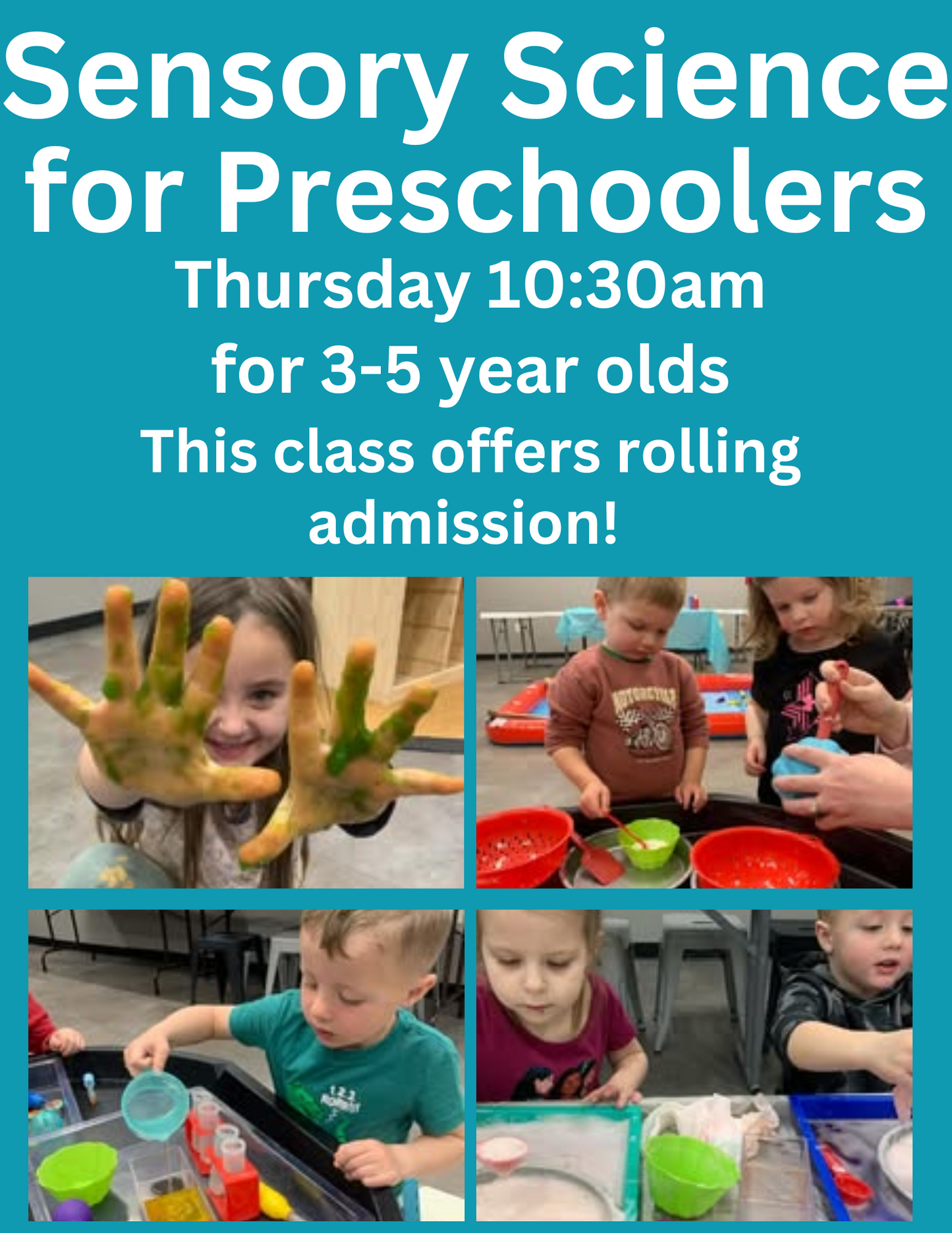 Preschool Sensory Science
