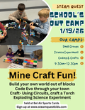 School's Out Camp Jan 19
