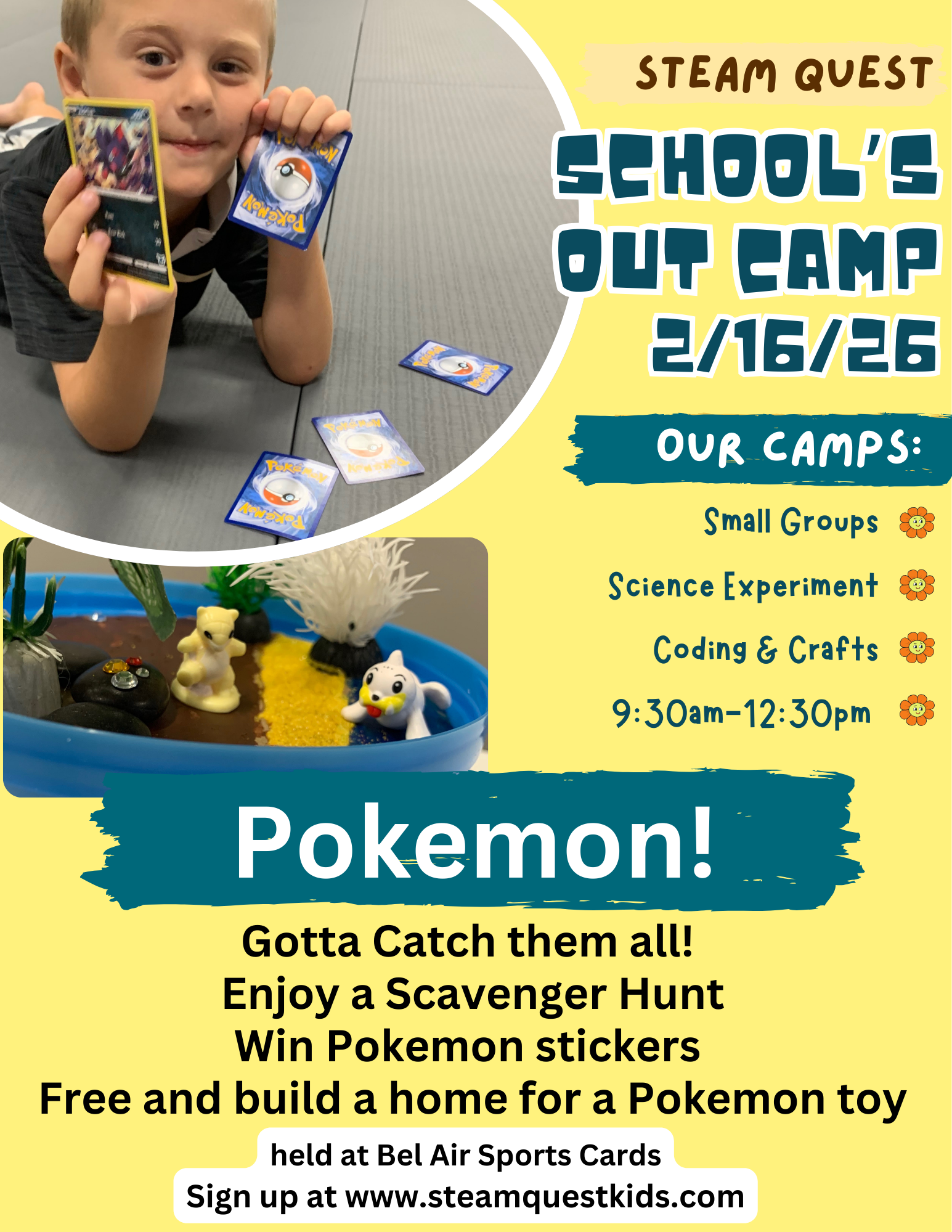 School's Out Camp Feb 16