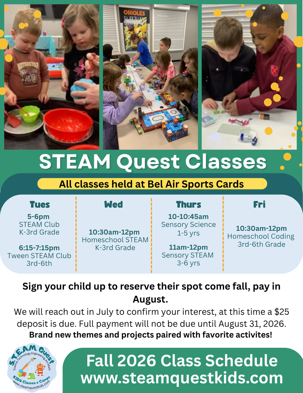Fall 2026 Class Interest Form