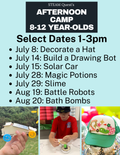 Afternoon Camps 8-12